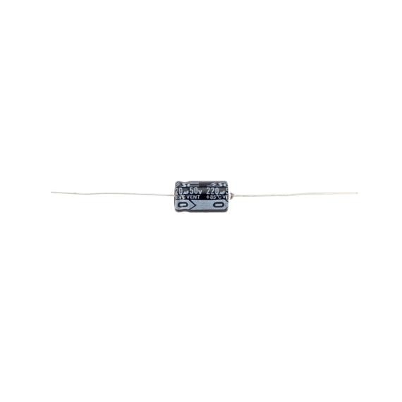 220UF 50V AXIAL CAPACITOR