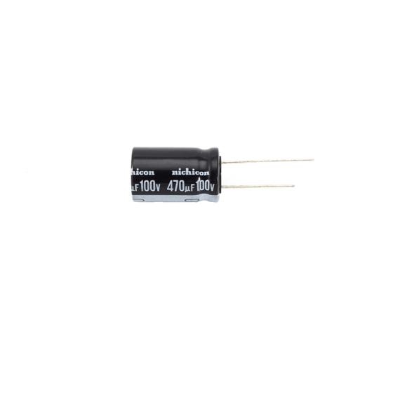 RADIAL CAPACITOR, 470 UF, 100 VOLT