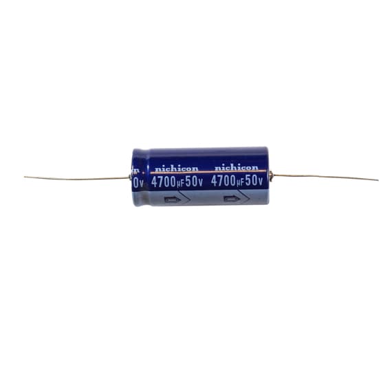 CAP, 4700UF 50V, AXIAL