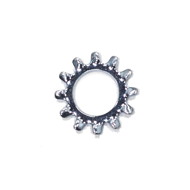 WASHER, 5/16 LOCK EXT TOOTH ZINC