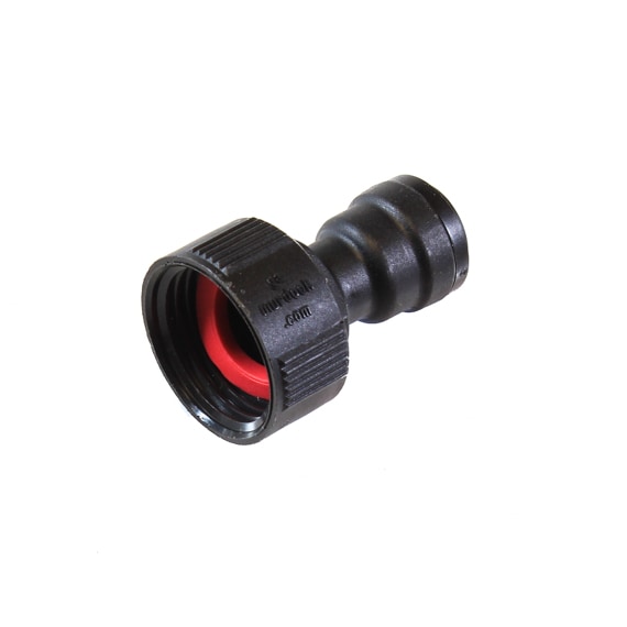 FITTING, PLASTIC, 3/4 GARDEN X 3/8 COMPRESSION, FOR N&W