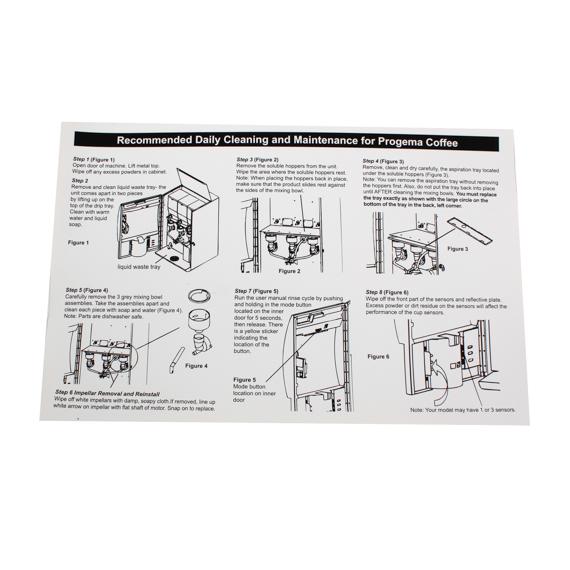LABELS, CLEANING LABEL, PROGEMA