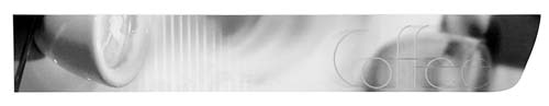 FRONT DECAL STRIP, FOR COLIBRI, BLUE & ORANGE COLOR