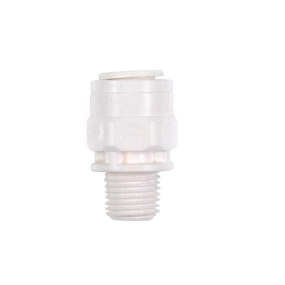 CONNECTOR, MALE CONNECTOR, .375 TUBE X .25 MPT