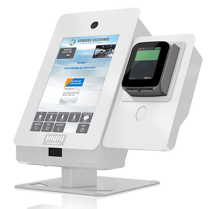 VE Mini Kiosk: Self Service Kiosk, Kiosk Machine, Interactive Kiosk touchscreen machine. .