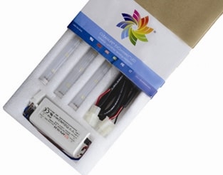 UNIVERSAL LED LIGHT KIT, WITH TAPE, 4 WATT, #CL-ULVM-K-1