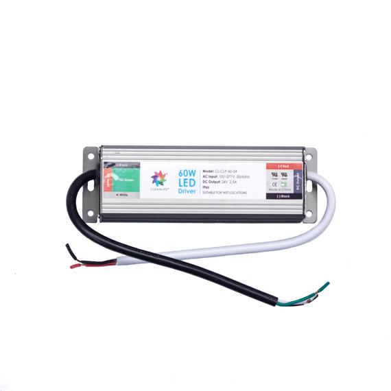 60W 24V POWER SUPPLY WITH CONNECTORS