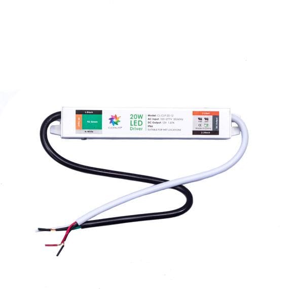 LIGHTING, 20 WATT 24 VOLT CONSTANT VOLTAGE LED DRIVER