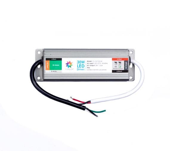 LIGHTING, 30W 24V CONSTANT VOLTAGE LED DRIVER