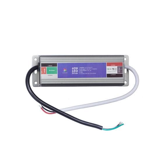 CONSTANT VOLTAGE LED DRIVER, 60 WATT, 12 VOLT (IP-66)