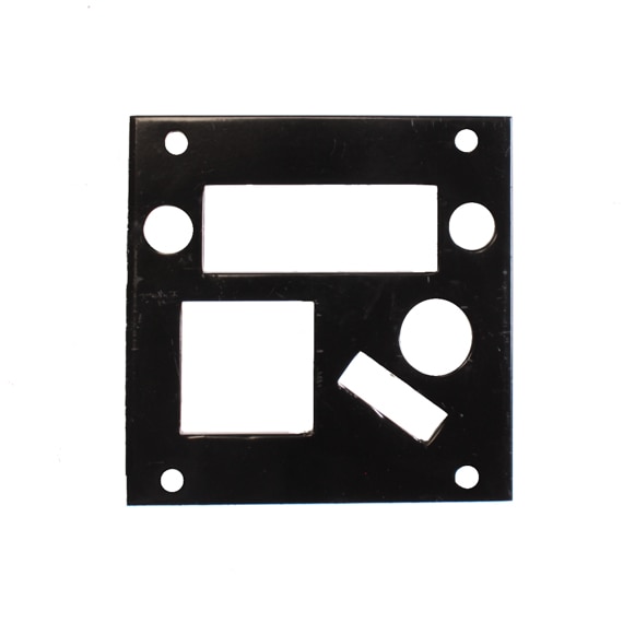COIN INSERTS, BLACK