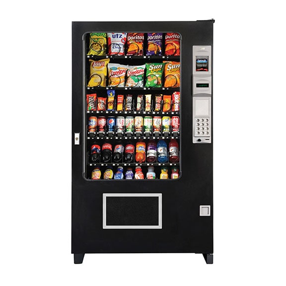 VENDING MACHINES FOR SALE, AMS, MODEL VISI COMBO 5-WIDE, USED VENDING MACHINE FOR SALE, USED VENDING MACHINE SALES